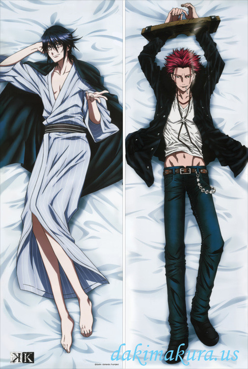 K Return of Kings - Mikoto Suoh - Reishi Munakata Anime Dakimakura Pillow Cover